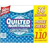 Quilted Northern Soft & Strong Bathroom Tissue - 36 Jumbo Rolls Quilted Northern Soft & Strong Bathroom Tissue - 36 Jumbo Rolls