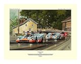 "Victory At Spa" Press Proof Print