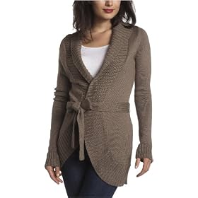 Mac & Jac Women's Cashmere-Like Cotton Wrap Cardigan Sweater