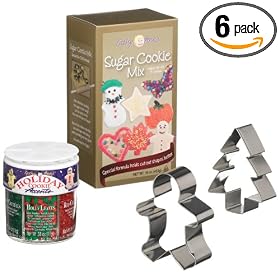 Dean Jacobs Kathy Ann's Winter Cookie Kit, 19-Ounce Boxes (Pack of 6)
