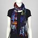 Fireworks Velvet Scarf by Neil Bottle||RF10F