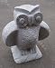 Eule Uhu aus Granit 30cm
