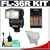 Olympus FL-36R Electronic Flash with Bounce Reflector + 4 Batteries & Charger + Accessory Kit for Olympus Evolt E-3, E-30, E-620, E-520, E-510, E-450, E-420, E-410 Digital SLR Cameras