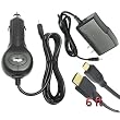 Skque High Quality Wall/travel charger and Car charger with Micro HDMI Cable 6 feet for Motorola XOOM Tablet.