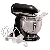  : KitchenAid KSM150PSCV Artisan Series 5-Quart Mixer, Caviar