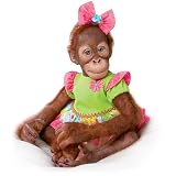 Ashton Drake Mollie Orangutan Monkey Vinyl Girl Doll