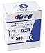 Kreg SPS-F075-500 0.75-Inch No.6 Fine Thread Pan Head Pocket Screws, 500-Count