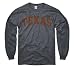 Texas Longhorns Dark Heather Arch Long Sleeve T-Shirt