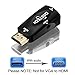 1080p HDMI Male to VGA Female Video Converter Adapter with 3.5 mm audio cable for PC, TV, Laptops, and Other HDMI Devices