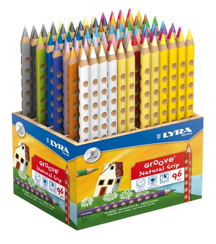 Lyra 3812960 - Groove Farbstift lackiert, Holzdisplay 96 Stifte Preisvergleich