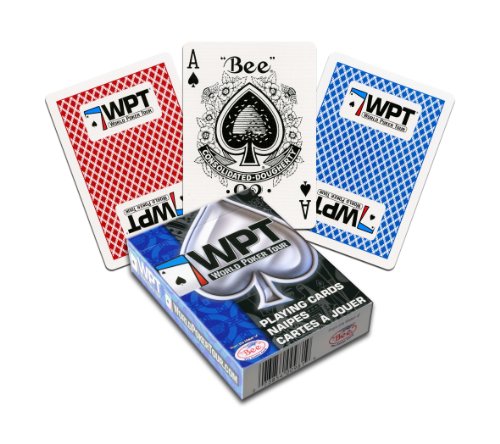 US Playing Card Bee - Pokerkarten WPT Playing Cards Red / Blue Mix Preisvergleich