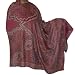 Evening Shawl Wool Paisley Embroidered Accessory 84 x 40 inches (psley388)