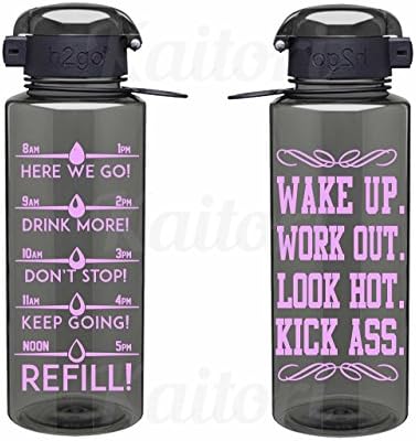 Inspirational Water Bottle- Motivational Water Bottle- Pismo Tritan 28oz Water Bottle