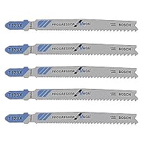 Bosch T123X Progressor Metal Blade, 5 Blades