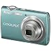 Nikon Coolpix S220 10MP Digital Camera with 3x  Optical Zoom and 2.5 inch LCD (Cobalt Blue)
