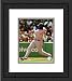 Framed Milton Bradley Texas Rangers Photograph