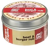 Urban Accents Beef & Burger Rub, 2.0-Ounce Tins (Pack of 6)