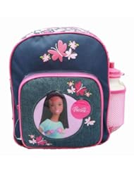 Sports: Small Backpack - Barbie - with Water Bottle - Denim Blue - Pyramid