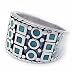 Sterling SilverTurquoise inlay ring