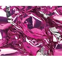 Dark Pink (Fuschia) Foil Peach Hard Candy: 5LBS