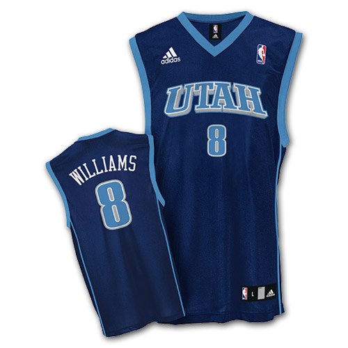 Utah Jazz Deron Williams Youth Replica Adidas NBA Jersey
