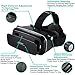 Glyby 3D VR Virtual Reality Glasses Headset with Head-mounted Headband and NFC Tag for 3.5-6.0 Inch Google, iPhone, Samsung Note, LG Nexus, HTC, Moto Smartphones