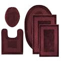 Waverly Home Bath Rug Collection - Venetian Red