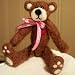 Brown Teddy Bear - Needle Felted Wool Animal