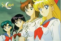 Sailor Moon - TV Show Poster (4 Girls Standing) (Size: 40" x 27")