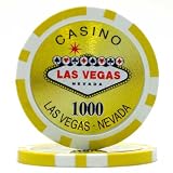 15g Clay Laser Las Vegas Chip - 1000