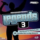 Zoom Karaoke CD+G - Legends Volume 3 - Elton John/Billy Joel/Rod Stewart/Barry Manilow [Card Wallet]