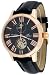 Adee Kaye #AK7100-MRG1 Men's Exponer Moon Phase Automatic Watch with Tourbillon Display