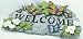 Butterfly Welcome Stone