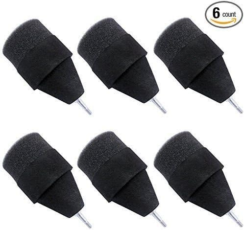 6PCS Archery CS Shooting Arrow ,Soft Sponge Foam Arrowhead Game Practice Broadhead Tips
