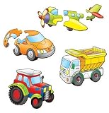 American Educational Puzzles 8-TPS-008 Vehicles Set 1 - 4 Puzzles