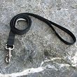 Single Ply Nylon Leashes 1" x 4' Black Single Ply Nylon Leashes 1" x 4' Black