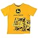 John Deere Boys' Little Construction Tee, Yellow, 6