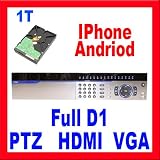 Professional 16 Channel Full D1 H.264 DVR for Security Camera System