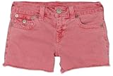 True Religion Girls 7-16 Girl's Dolly Cut Off Short, Hot Pink, 14