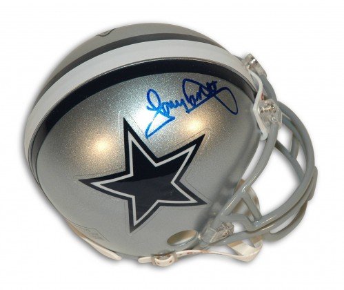 Tony Dorsett Autographed/Hand Signed Dallas Cowboys Mini Helmet