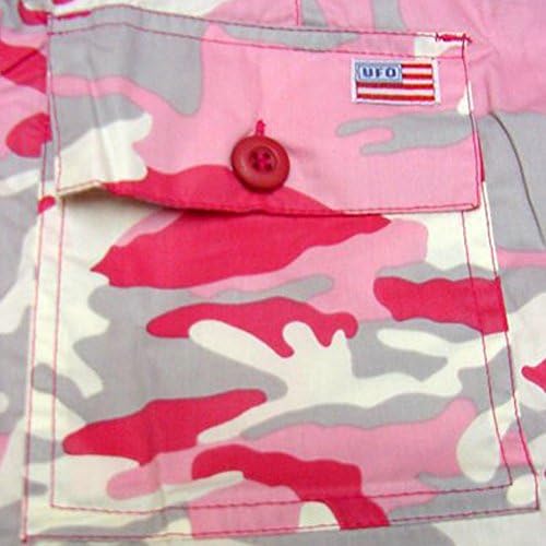 Girls UFO Shorts (Pink Camo)