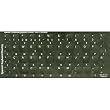Black Non-transparent Opaque QWERTY Keyboard Stickers - Spanish Overlays for All Keyboards (Spain)