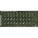 Black Non-transparent Opaque QWERTY Keyboard Stickers - Spanish Overlays for All Keyboards (Spain)