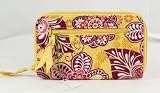 Vera Bradley Zip Around Wallet Bali Gold