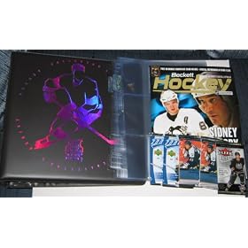 2006 Hockey Cards Collector Kit - Notebook, 25 9-Pocket Pages, Price Guide, and 5 New Packs of Hockey Cards !!