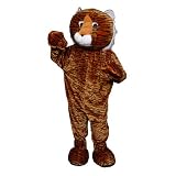 Tiger Mascot - Size Adult (one size fits most)