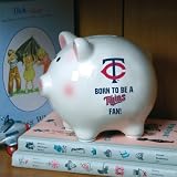 Minnesota Twins Born to be a Fan Piggy Bank