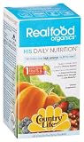 Country Life - Realfood Organic His Daily, 60 tablets