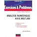 Analyse num�rique avec Matlab : Indications, corrig�s d�taill�s, m�thodes