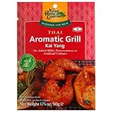 Asian Home Gourmet Thai Aromatic Grill Chicken (Kai Yang) Mix, 1.75-Ounce Pouch (Pack of 12)